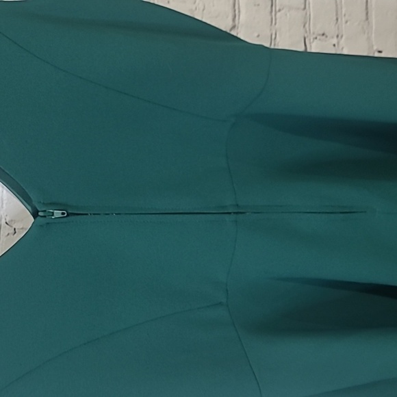 By & By Emerald Green Skater Style Dress - Picture 4 of 6